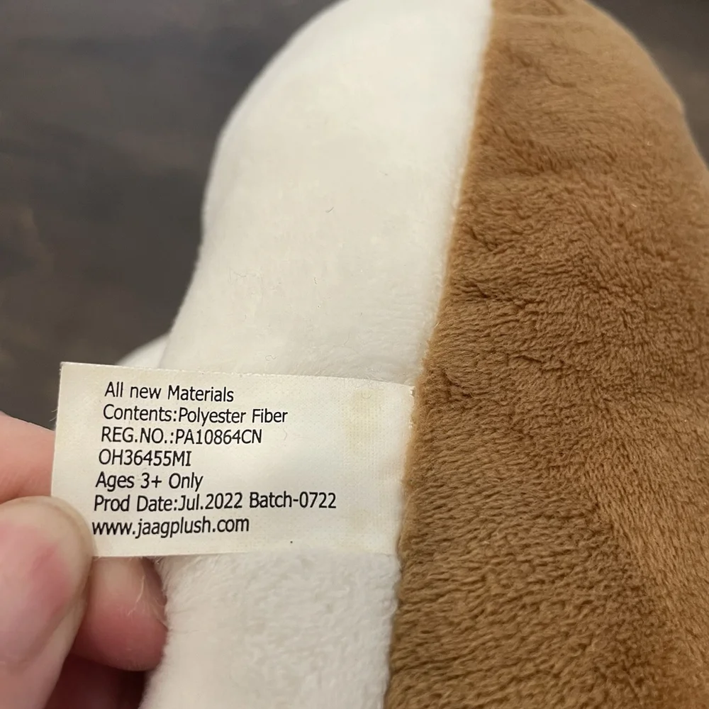 Buc-ee’s Bucees Plush Beaver Head 15” Large Throw Pillow Stuffed Animal